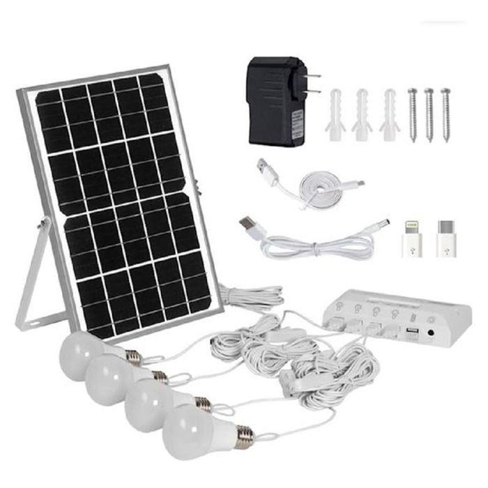 Сонячна система освітлення LWS-12W4Kit