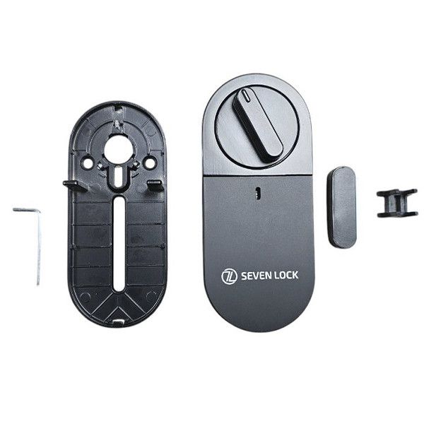 Розумний дверний електромоторний замок SEVEN LOCK SL-7772BM