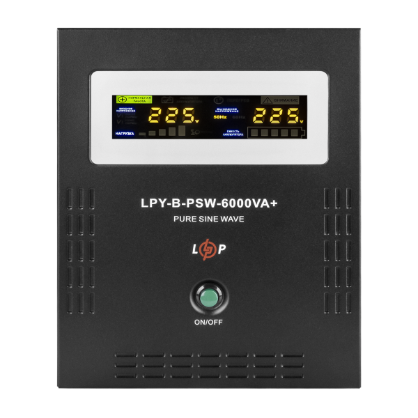 ДБЖ з правильною синусоїдою 48V LPY-B-PSW-6000VA+(4200Вт)10A/20A