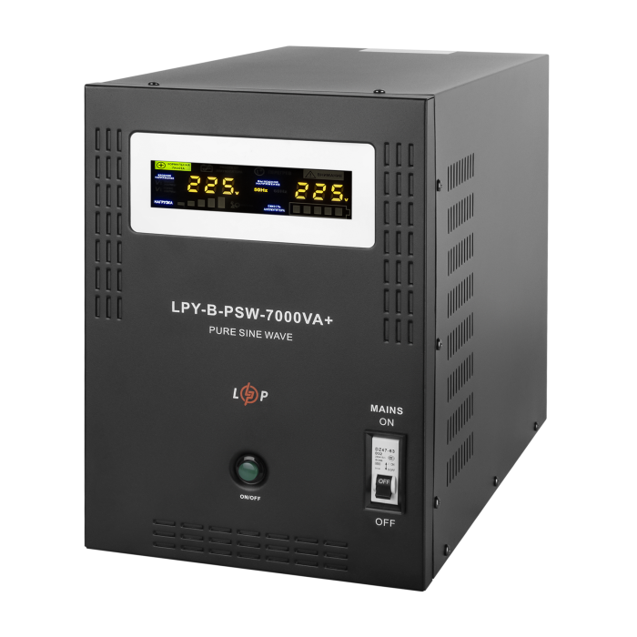 ДБЖ з правильною синусоїдою 48V LPY-B-PSW-7000VA+(5000Вт)10A/20A