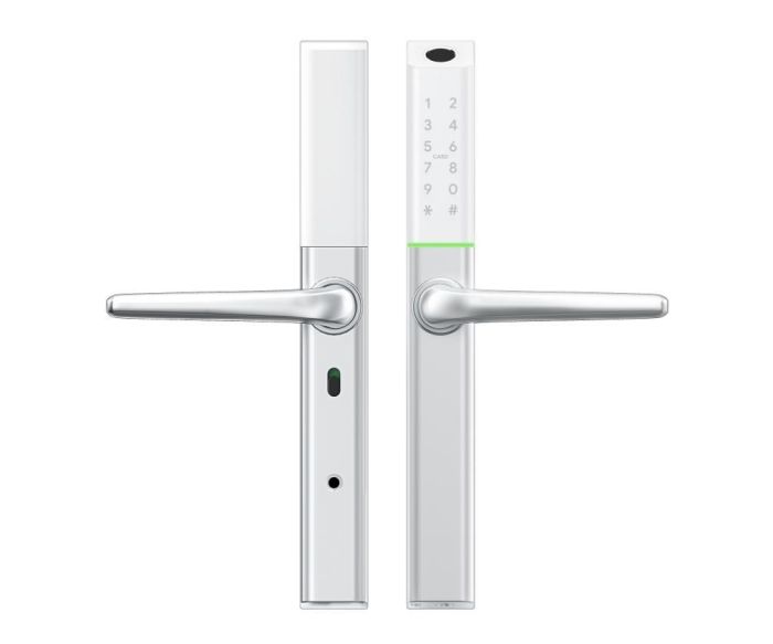 Розумний дверний біометричний замок SEVEN LOCK SL-7763BF white