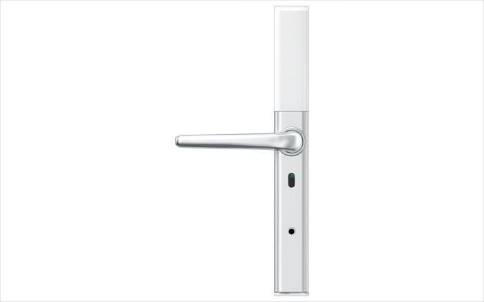 Розумний дверний біометричний замок SEVEN LOCK SL-7763BF white
