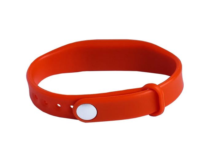 RFID браслет з чипом MIFARE SEVEN R-68 помаранчевий