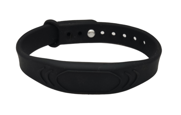 RFID браслет з чипом MIFARE SEVEN R-68 чорний
