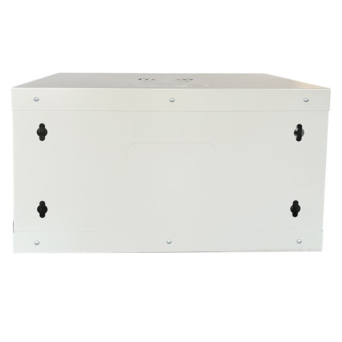 Шафа настінна серверна GEAR 6U 600x600х300 мм сірий із полицею (GWMSN-6U-600-600G)