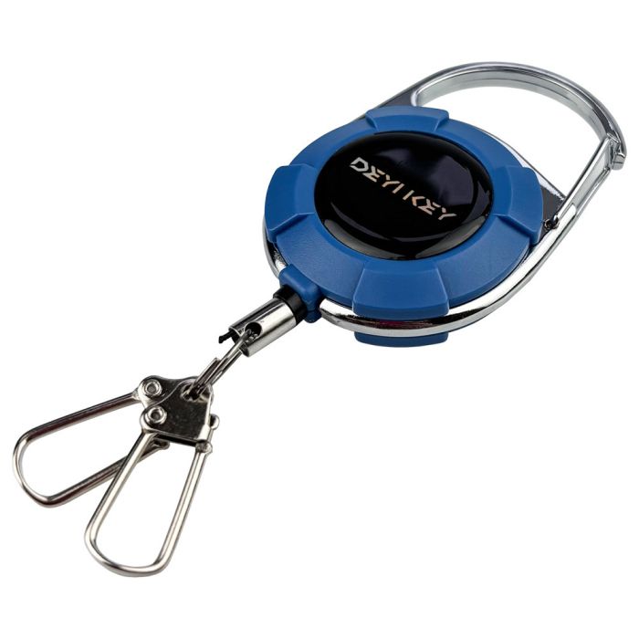 Брелок ретрактор SEVEN TBC-103 Blue