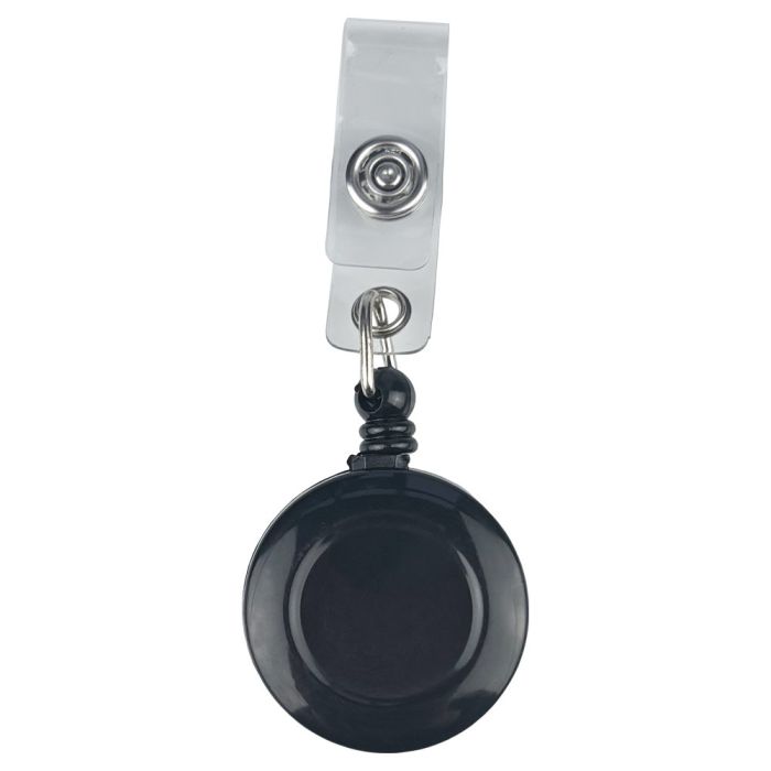 Брелок ретрактор SEVEN TBC-101 black