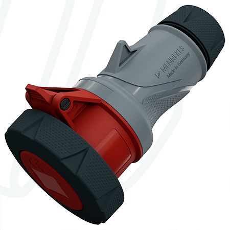 Розетка кабельна PowerTOP Xtra R with ErgoCONTACT 32A 4п 6г 400B, IP67/IP69