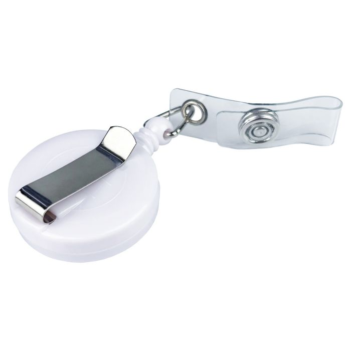 Брелок ретрактор SEVEN TBC-101 White