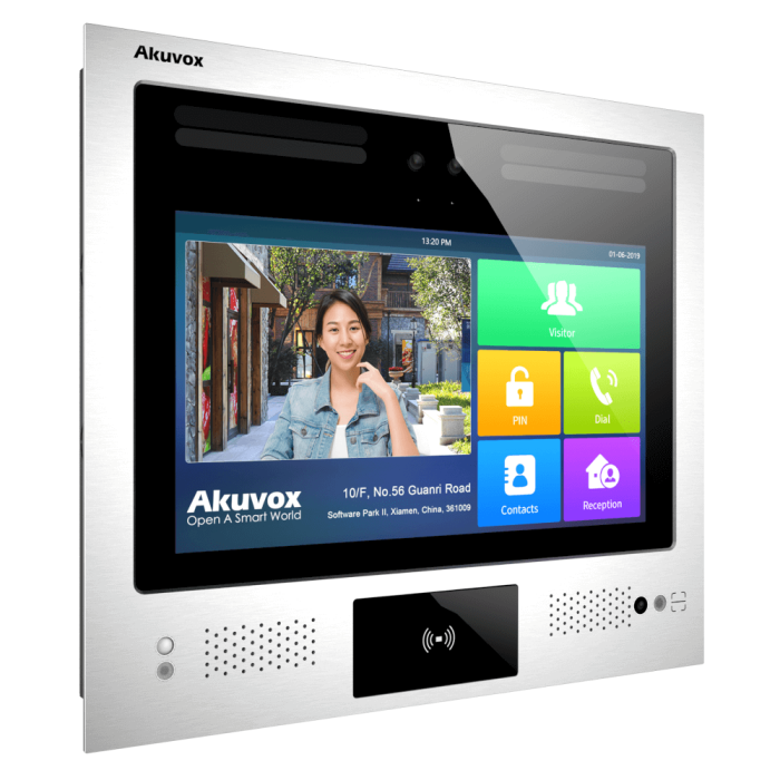 X916S - Багатоабонентна панель виклику на Android (розпізнавання обличчя), Багатоабонентна