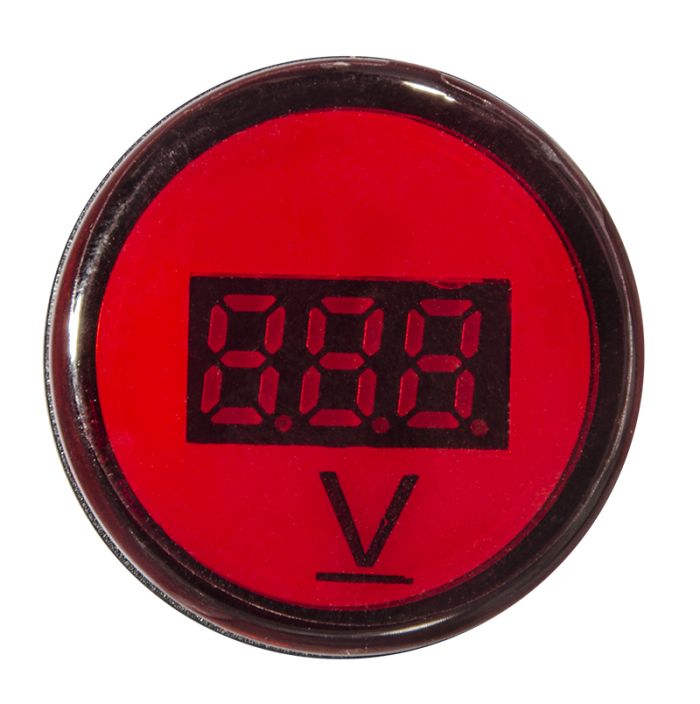 Цифровий вимірювач напруги AD22-22DVM DC 5-30В (червоний)