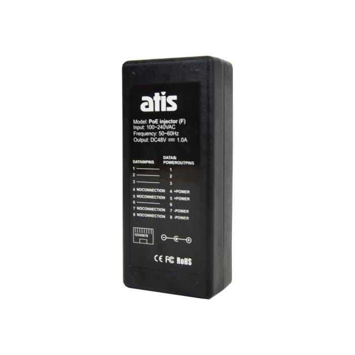 PoE-інжектор ATIS PoE injector (F) для IP-камер