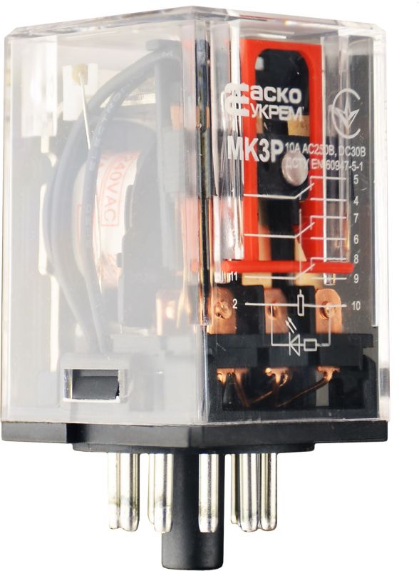Реле МК3P (AC 220 V)