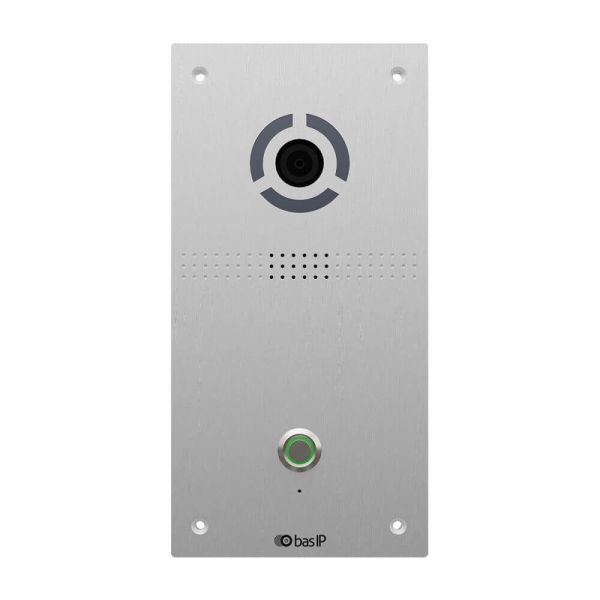 IP панель виклику Bas-IP AV-04FD silver для IP-домофонів