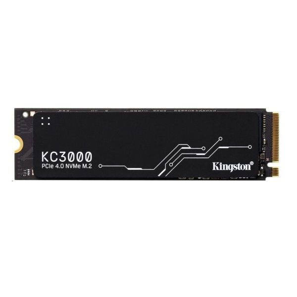 Накопичувач SSD M.2 Kingston KC3000 512GB NVMe 2280 PCIe 4.0 x4 3D NAND TLC (SKC3000S/512G)