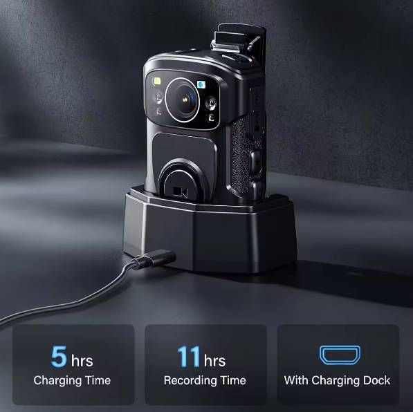 Боді камера BOBLOV B4K5, GPS, 128GB (1254)
