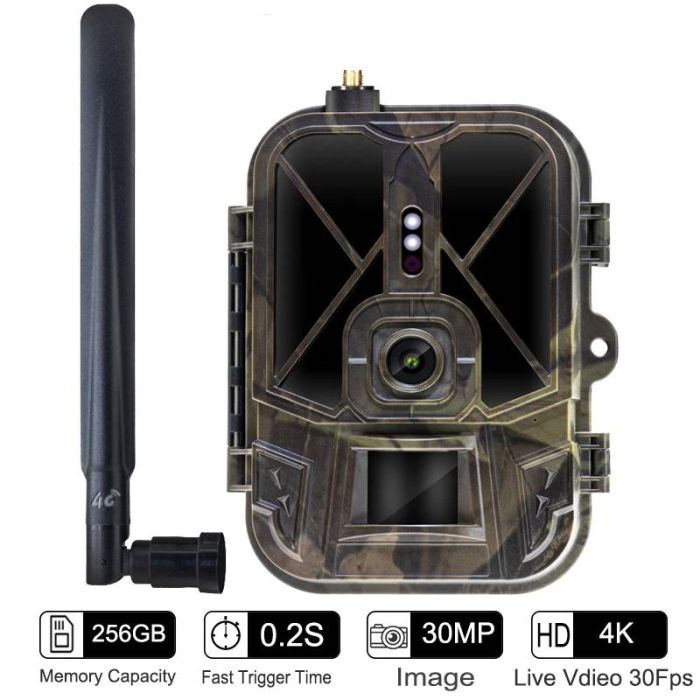 APP / 4G фотопастка HC940Pro Li (30MP, 8000mAh, Хмарний сервіс) (1060)