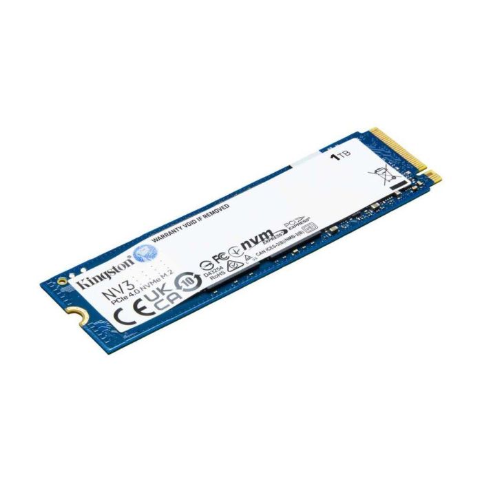 Накопичувач SSD M.2 Kingston NV3 1000GB NVMe 2280 PCIe 4.0 x4 3D NAND (SNV3S/1000G)