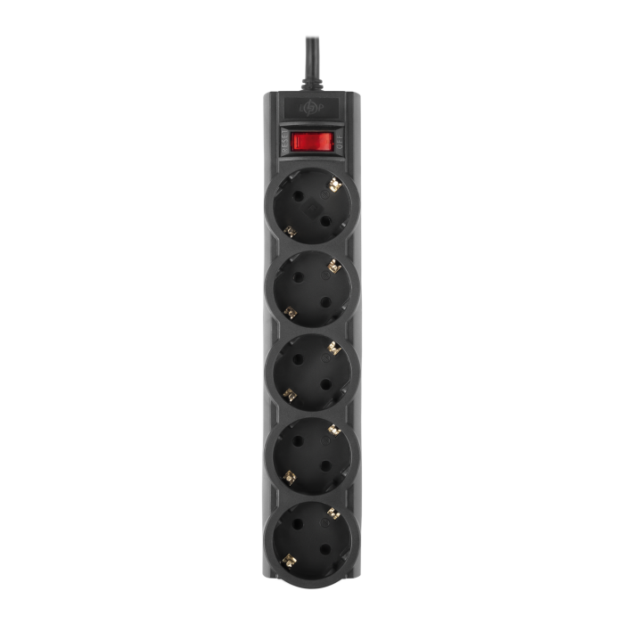 Мережевий фільтр PREMIUM LP-X5 5 м Black (3520Вт)