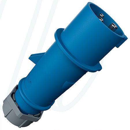 Штекер AM-TOP 16A 3п 6г 230B, IP44, MENNEKES (артикул 248)