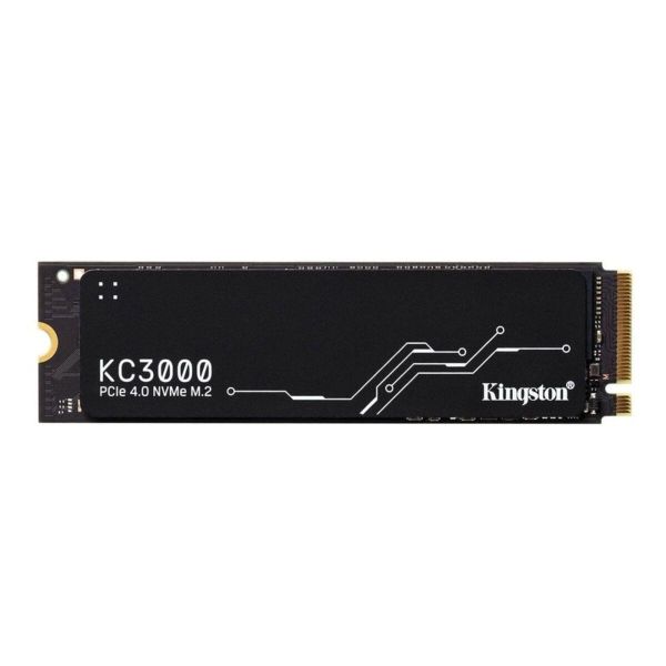 Накопичувач SSD M.2 Kingston KC3000 4096GB NVMe 2280 PCIe 4.0 x4 3D NAND TLC (SKC3000D/4096G)