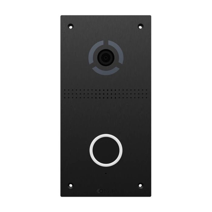 IP панель виклику Bas-IP AV-05FD black з безконтактною кнопокою виклику