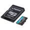 Карта пам'яті microSDXC (UHS-1 U3) Kingston Canvas Go! Plus 512Gb class 10 A2 V30 (R200MB/s, W-160MB/s) (adapter SD) (SDCG4/512GB)