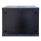 Шафа настінна серверна GEAR 9U 600x600х450 мм чорний із полицею (GWMSN-9U-600-600)