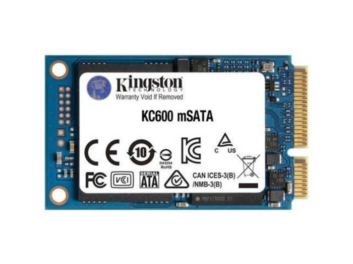 Накопичувач SSD mSATA Kingston KC600 256 GB (SKC600MS/256G)