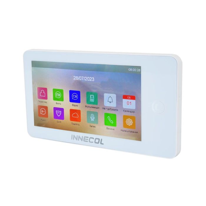 Відеодомофон 7" INNECOL NEO HD (White)
