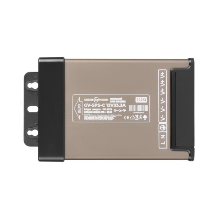 Імпульсний блок живлення GV-SPS-C 12V33.3A (400W)