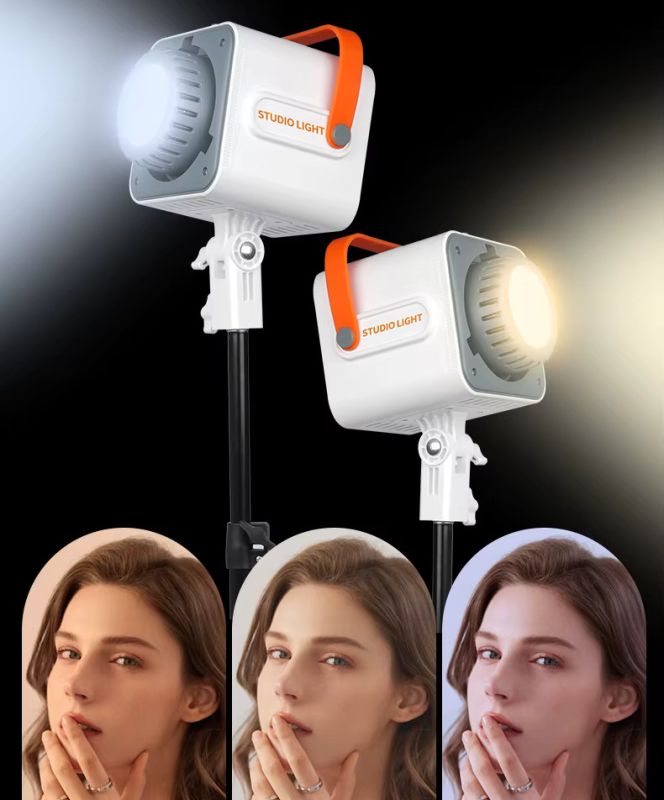 Відеосвітло прожектор 150Вт LED Bi-Color 2800-6500К CRI 95+ AC Prof SL-150 Pro