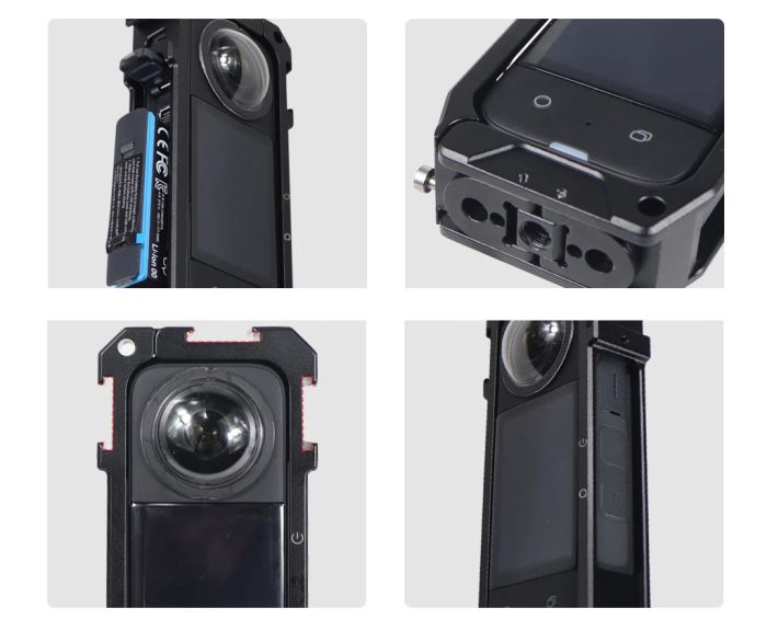 Рамка/клітка Insta360 X3 з башмаком алюмінієва AC Prof IN-X3-10