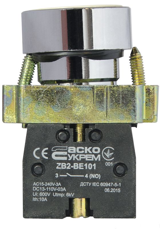 XB2-BA11 Кнопка "Старт" біла