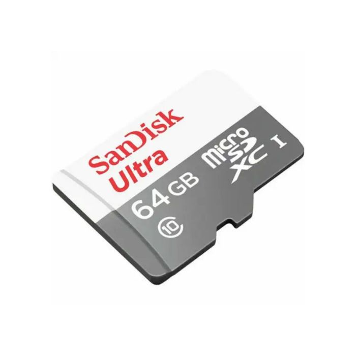 Карта пам'яті microSDXC (UHS-1) SanDisk Ultra 64Gb class 10 A1 (100Mb/s) (SDSQUNR-064G-GN3MN)