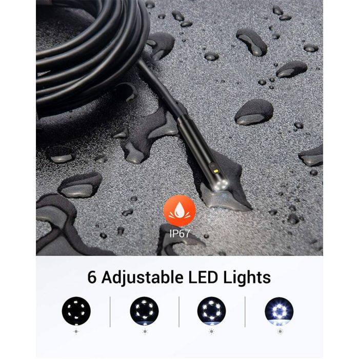 Відеоендоскоп Depstech DS450 2Mp 4.5 "(2 об'єктива) (927)
