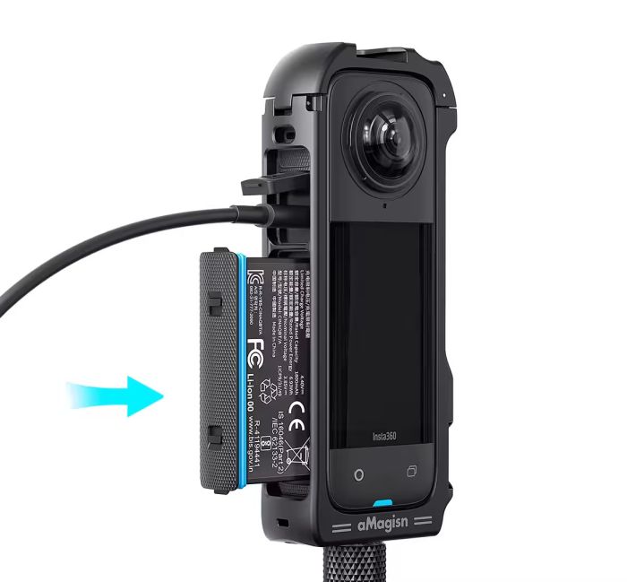 Рамка Insta360 X4 пластикова швидкознімна aMagisn AD01-B