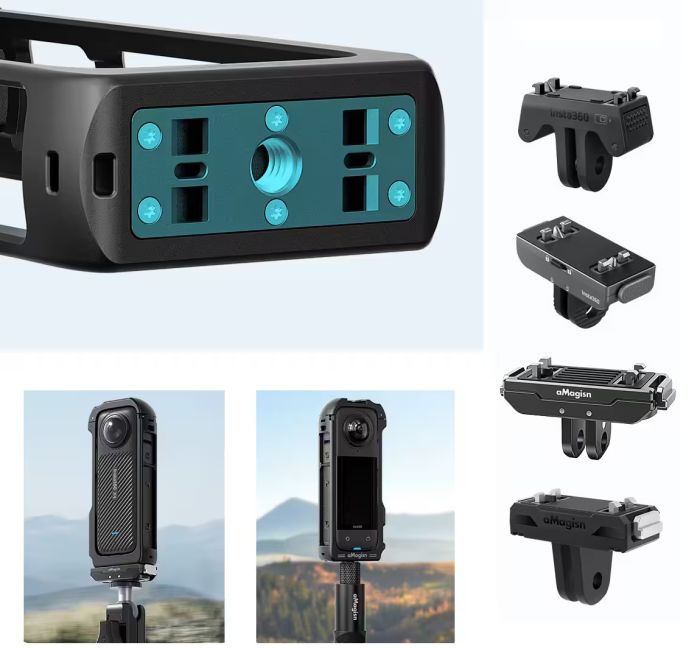Рамка Insta360 X4 пластикова швидкознімна aMagisn AD01-B