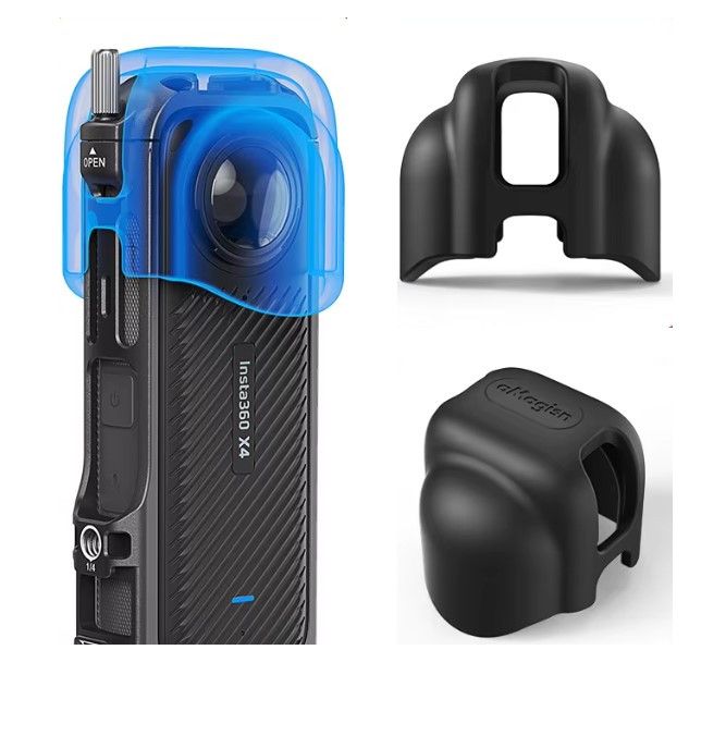 Рамка Insta360 X4 алюмінієва з ковпачком на лінзи aMagisn AD01
