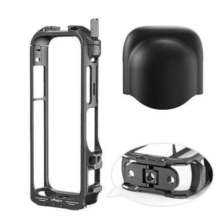 Рамка Insta360 X4 алюмінієва з ковпачком на лінзи aMagisn AD01