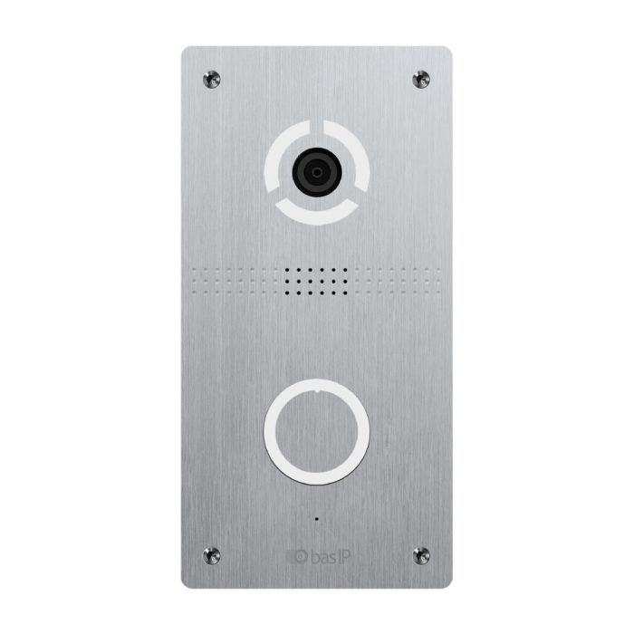 IP панель виклику Bas-IP AV-04FDI silver для IP-домофонів
