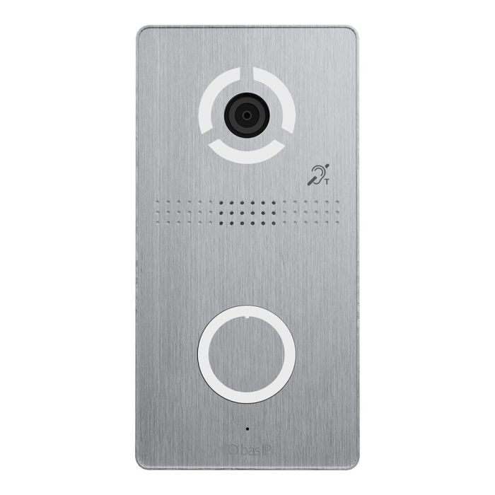 IP панель виклику Bas-IP AV-04SDI silver для IP-домофонів