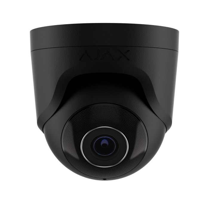 Дротова охоронна IP-камера Ajax TurretCam (8 Mp/2.8 mm) Black