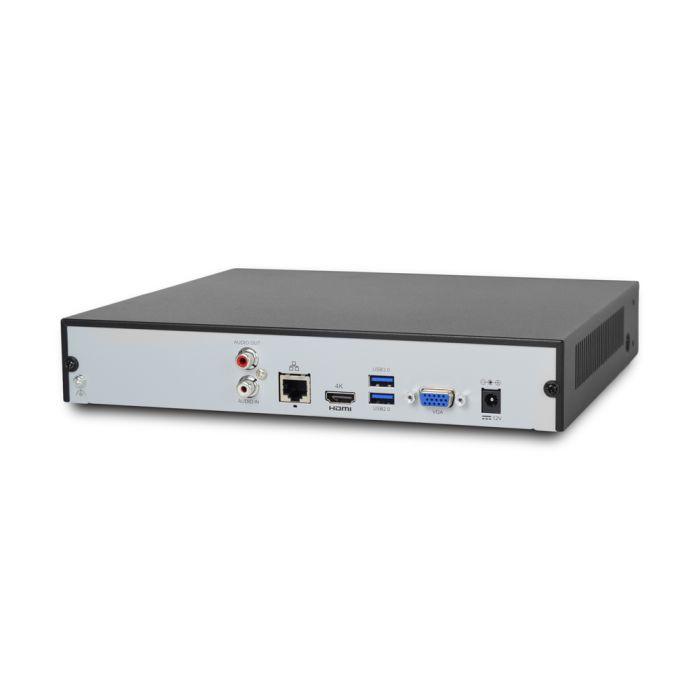 IP-відеореєстратор 4-канальний ATIS NVR 7104 Ultra з AI функціями для систем відеоспостереження