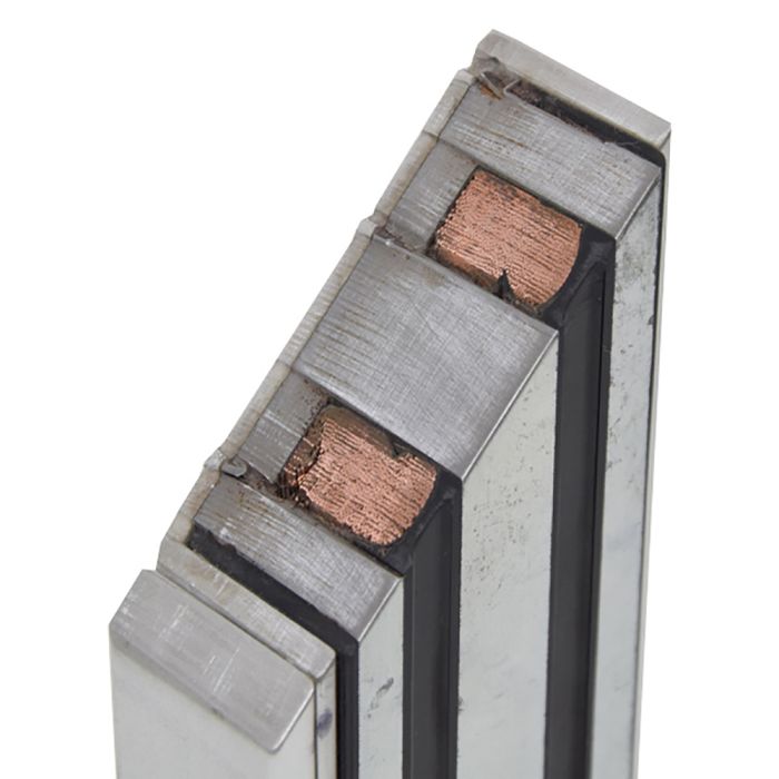 Електромагнітний замок Yli Electronic YM-350 з куточком монтажним Yli Electronic MBK-350ZL