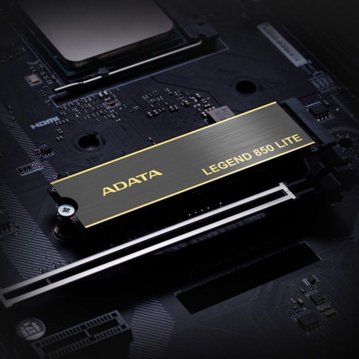 Накопичувач SSD M.2 ADATA LEGEND 850 LITE 1TB 2280 PCIe Gen 4x4 3D NAND Read/Write: 5000/3200 MB/sec (ALEG-850L-1000GCS)