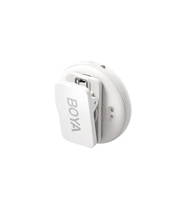 Мікрофон бездротовий Type-C білий iPhone Android Boya Omic-U White