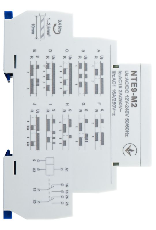 Реле часу багатофункціональне NTE9-M2 AC/DC 12-240V