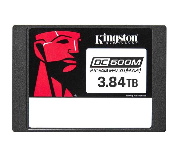 Накопичувач SSD Kingston DC600M 3840GB 2.5"; SATAIII TLC (SEDC600M/3840G)