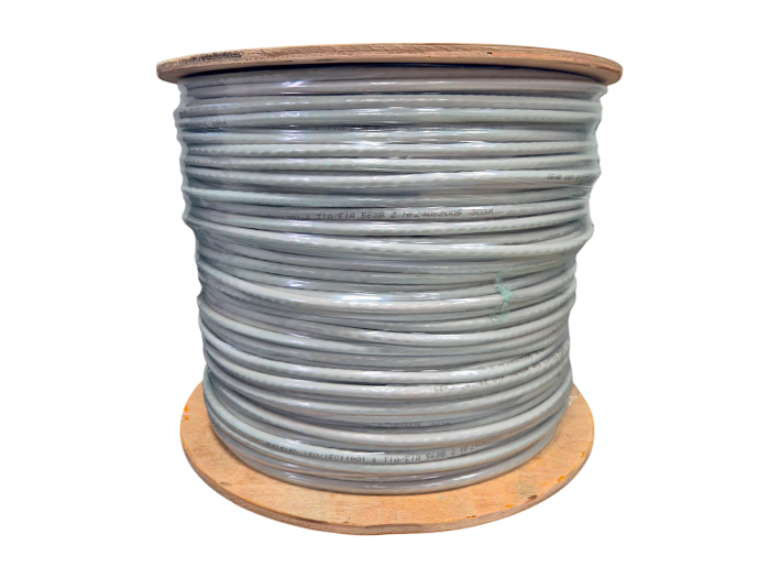 Мережевий кабель вита пара GEAR CAT.6E UTP Copper 4Px2x0.54 Indoor 305M (GEC-UTPC6CU054305)